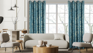 Curtain 140 x 250 Decorative Velvet Melody C.Turquoise