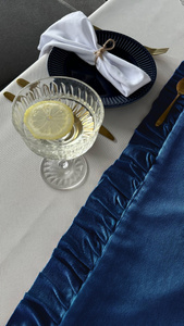 Table Runner 40 x 160 Decorative with Ruffles Ligia 09