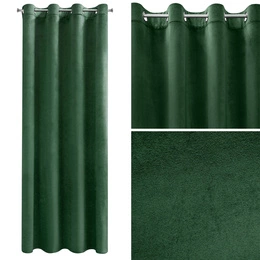 Curtain 140 x 250 Decorative Velvet Rosa C. Herb