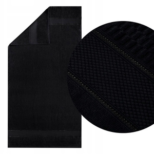 Towel 70 x 140 Peru Cotton 500g/m2 Velour Black