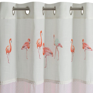 Flamingo Decorative Curtain 140 x 250 Pink