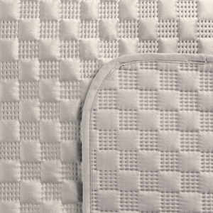 Quilt 220 x 240 Quilted Velvet Sofia4 Beige