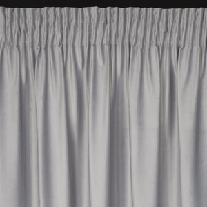 Curtain 140 x 270 Velvet Tape Mirela Silver