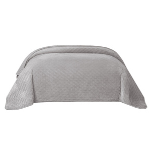 Bedspread 170 x 210 Embossed Velvet Tommaso 02