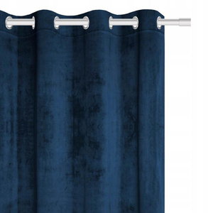 Curtain 140 x 250 Decorative Velvet Soft Pomegranate
