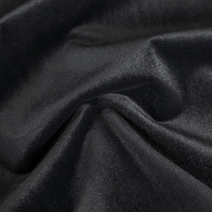 Curtain 140 x 250 Decorative Velvet Nita Black