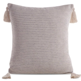Decorative Boho3 pillowcase 45 x 45 Cream+Silver