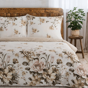 Bedding 140 x 200 2 pcs Cotton Satin Spring 41