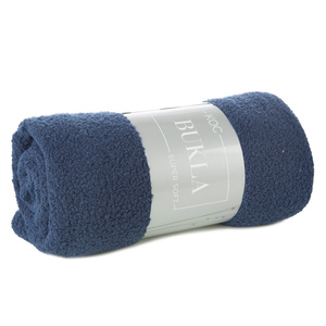 Blanket 170 x 210 Microfiber Boucle Bukla Pomegranate