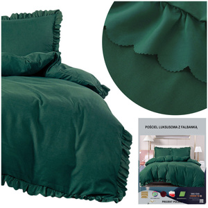 Bedding 220 x 200 3pc with valance Jowita 07