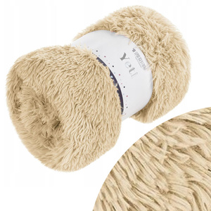 Blanket 200 x 220 Italian Fur Yeti Beige