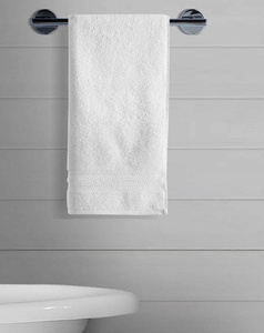 Towel 30 x 30 Cotton Prestige 550g/m2 White