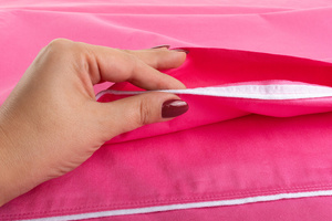 Pillowcase Cotton Andrychowski Pink 40x40