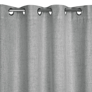 Decorative Curtain Linda 140 x 250 Spun Gray