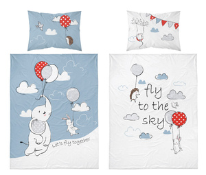 Bedding 90 x 120 Children's Cotton Maya Mo 4281B