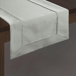 Obrus Ozdobny Eurofirany Madele Srebrny 145x280