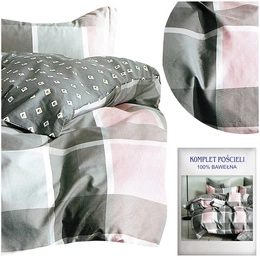 Bedding 160 x 200 3pc Satin Cotton No. A1449