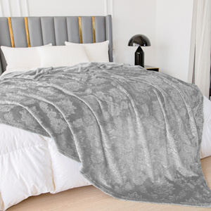 Blanket 200 x 220 Microfiber Embossed Clemente 03