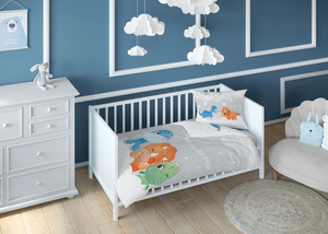 Bedding 90 x 120 Children's Cotton Maya Moo 3958A