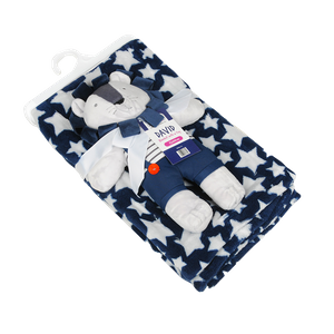 75 x 100 Baby David Blanket + Lion Mascot