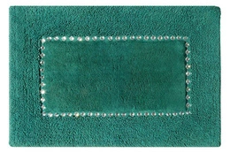 Cotton Carpet 50 x 70 Chic Dark Green