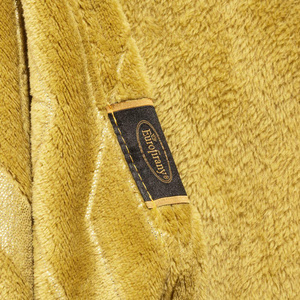 BLANKET 150 X 200 MICROFIBER GINKO4 HONEY