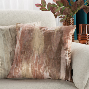 45 x 45 Decorative Velvet Ella Cream pillowcase