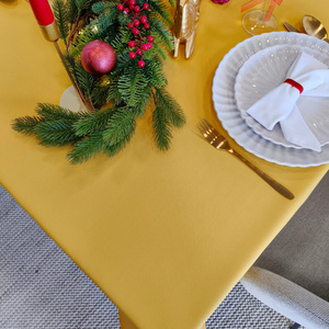 Tablecloth 120x260 Stain-Resistant Surbo Mustard