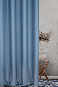 Curtain 140 x 250 Decorative Palermo 6 Blue