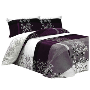 Bedding 200 x 200 3 pcs Satin Cotton No. A135