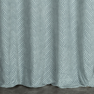 Curtain 140 x 250 Decorative Velvet Isla Steel