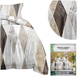 Bedding 160 x 200 3pc Satin Maria 28173