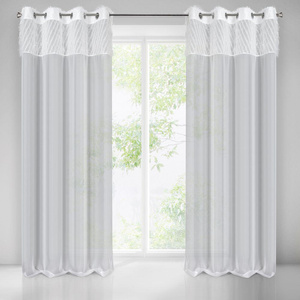 Amira Decorative Curtain 140 x 250 Spill White