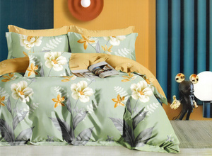 Bedding 200 x 220 4 pcs Cotton Satin no. A1749