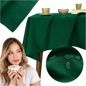 Tablecloth 120x200 Stain-Resistant Surbo Bottle Green