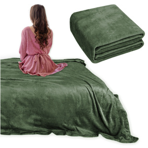 Blanket 160 x 200 Microfiber Solid Juana 11