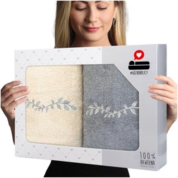 Set of Towels 2pcs. 50x100 Luba 08