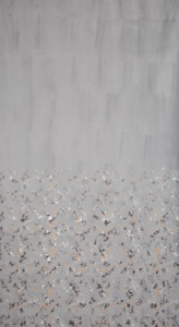 Curtain 140 x 270 Velvet Tape Mirela Silver