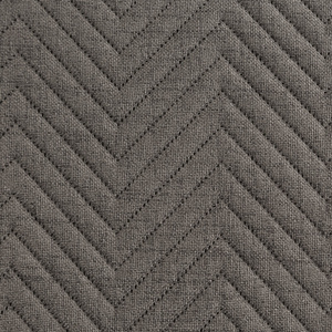 Bedspread 170 x 210 Quilted Len3 Ashen