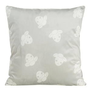 45 x 45 Decorative Velvet Kids 1A Silver pillowcase