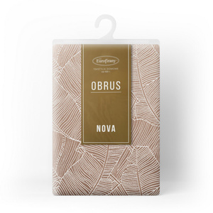 85 x 85 Decorative Jacquard Tablecloth Isla C.Beige