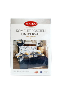 Bedding 220 x 200 Cotton UNIVERSAL MATEX 03
