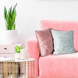 Luisa Decorative Jacquard Pillowcase 42 x 42 Mint