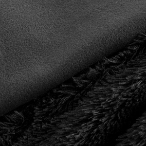 Blanket 70 x 160 Double-sided Fur Tifany1 Black