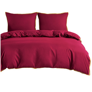 Bedding 200 x 220 3 pcs Smooth with Lace Brandon 03