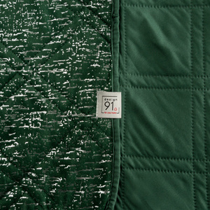 Quilted Velvet Bedspread 200 x 220 Luiz Blink Zie