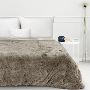 Blanket 170 x 210 Double-sided Fur Tifany1 Beige