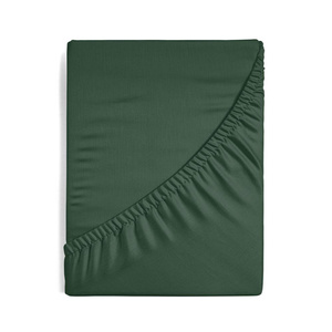 Bed sheet 160 x 210 Makosatin Nova B. Green