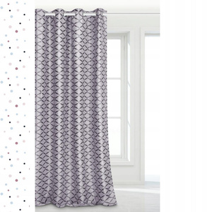 Curtain 140 x 250 Blackout Wave Splits Silver