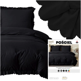 Bedding set 220 x 200 3 pcs with Ruffle Luxury Jowita 01
